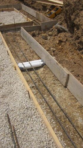 Building My Net Zero Energy Home: Air and Watertight Electrical and Plumbing Penetrations